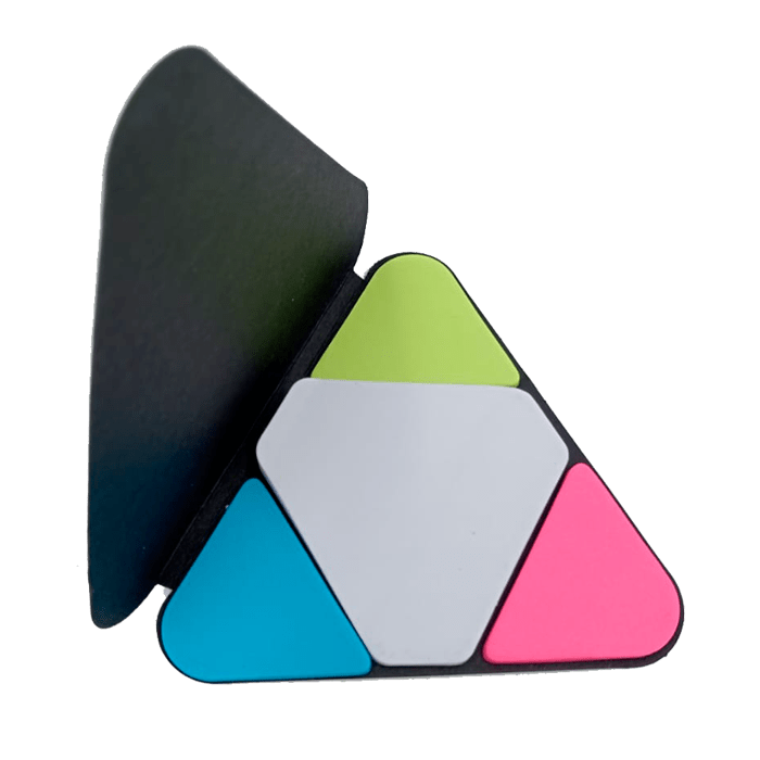 Porta Post It Triangular