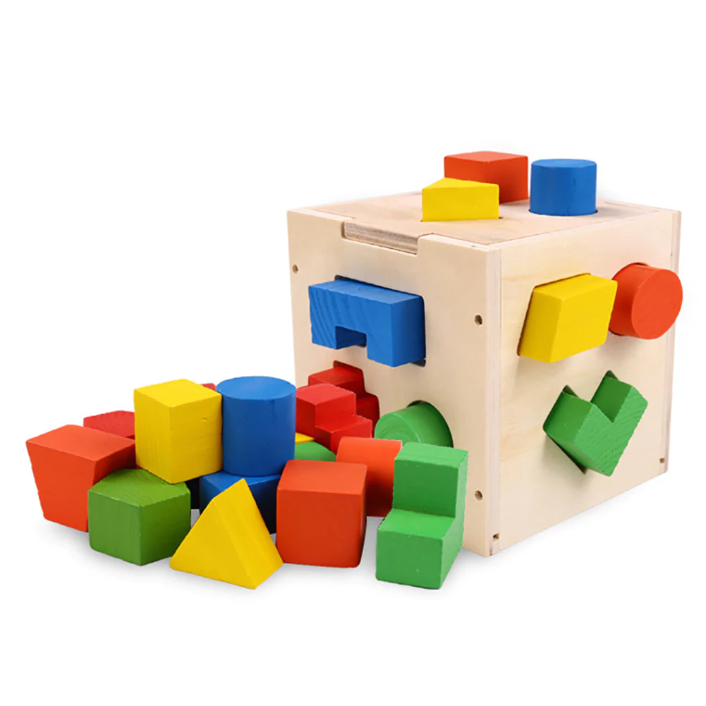CUBO GEOMÉTRICO MONTESSORI