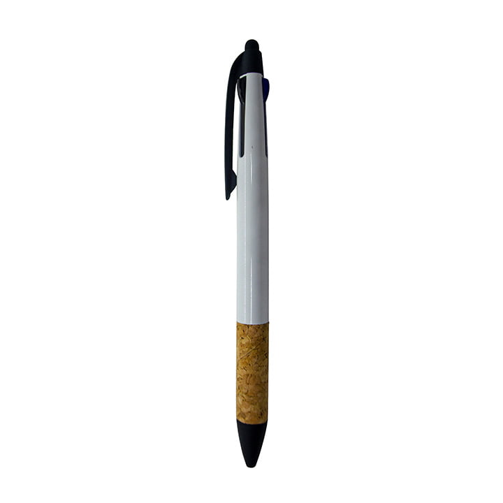 LAPICERO TOUCH 4 TINTAS CON GRIP DE CORCHO