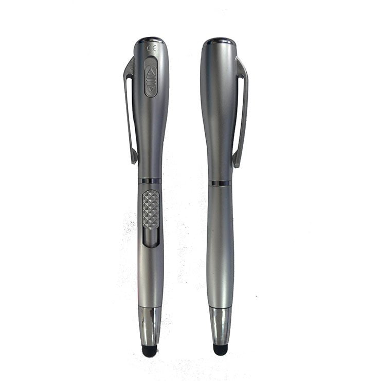 LAPICERO PLASTICO 3 EN 1 COLOR SILVER