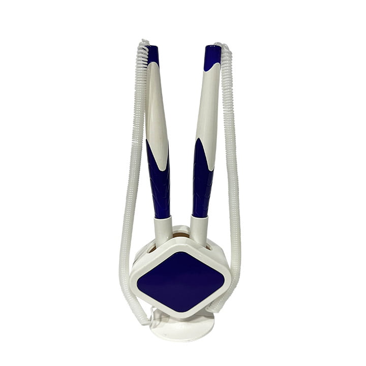 LAPICERO DOBLE CON BASE COLOR AZUL